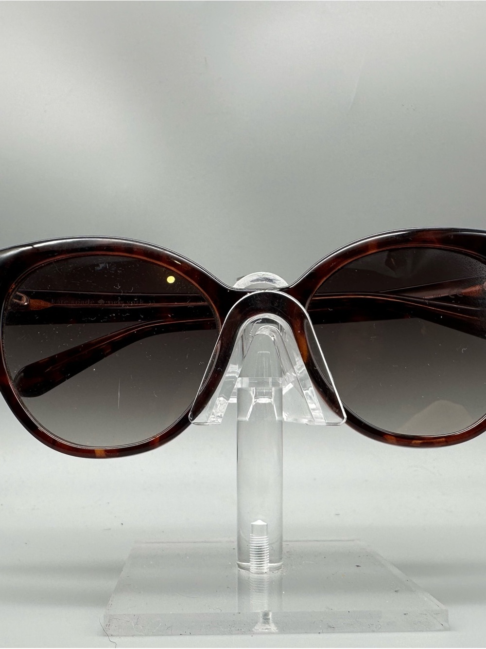 Kate Spade Amiya S Sunglasses Dark Havana Tortoise Cat Eye 086HA 54-20-140